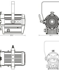 Performer 1000 LED MKII Fresnel 5600K