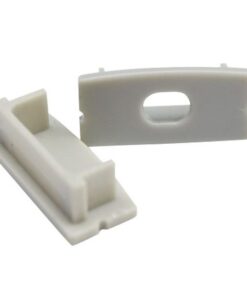 Profile led Aluminum + 2 covers + 4 endcaps