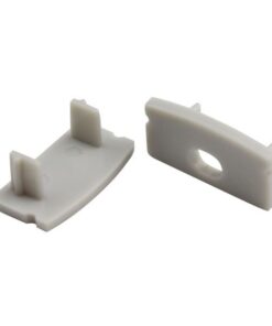 Profile led Aluminum + 2 covers + endcaps