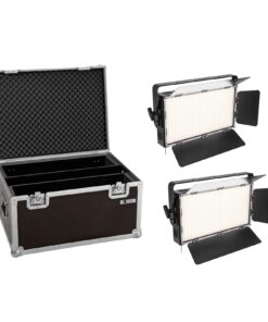 EUROLITE Set 2x LED PLL-360 6000K Panel + Case