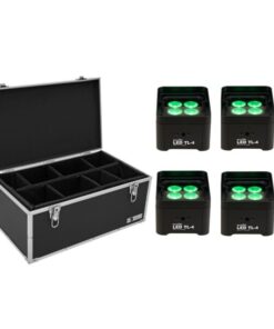 EUROLITE Set 4x LED TL-4 Trusslight + Case