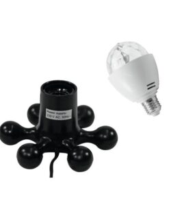 EUROLITE Set LED BC-1 RGB + Hexopus base black