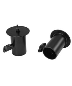 OMNITRONIC BOB-4 Stand Adaptor black 2x