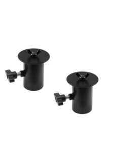 OMNITRONIC BOB-4 Stand Adaptor black 2x