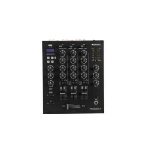 OMNITRONIC PM-322P 3-Channel DJ Mixer with Bluetooth & USB Player