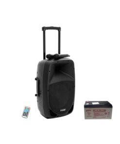 OMNITRONIC Set MES-15BT2 + battery