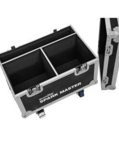 ROADINGER Flightcase 2x Spark Master with wheels
