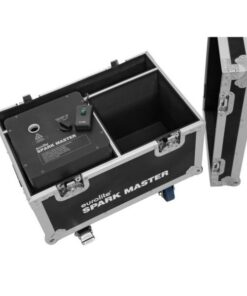ROADINGER Flightcase 2x Spark Master with wheels