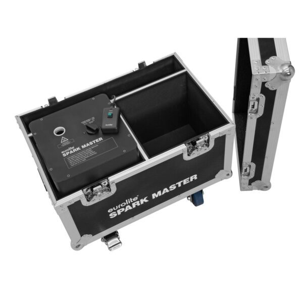 ROADINGER Flightcase 2x Spark Master with wheels