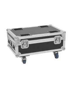 ROADINGER Flightcase 4x AKKU IP UP-4 Plus HCL Spot WDMX with Charging Function