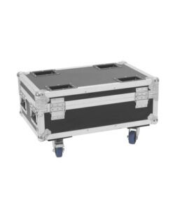 ROADINGER Flightcase 4x AKKU IP UP-4 Plus HCL Spot WDMX with Charging Function