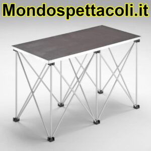 Tavolo per dj consolle 100x50 altezza 90 cm