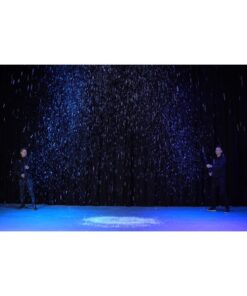 Electric Confetti Cannon 80cm Fiocchi di neve Bianco