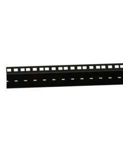 Adam Hall 19" Parts 61555 BLK - Guida Rack Heavy Duty doppia nera 45 U