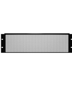 Adam Hall 19" Parts 87223 VR - Pannello di ventilazione a U 19” 3 U, foro tondo