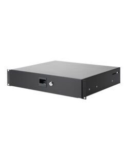 Adam Hall 19" Parts 87402 - Cassetto Rack 2 U acciaio