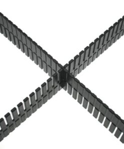 Adam Hall 19" Parts 87402 T - Sistema di Divisione Universale per Cassetti Rack 2 U