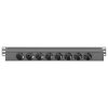 Adam Hall 19" Parts 87471 T - 19" Rackmount 8 Outlet Power Strip