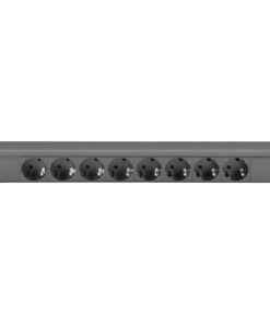 Adam Hall 19" Parts 87471 T - 19" Rackmount 8 Outlet Power Strip