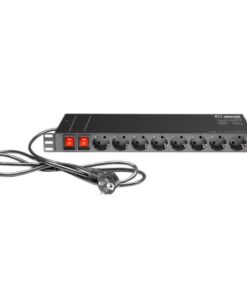 Adam Hall 19" Parts 874716 - Distributore di corrente da 19” a 16 prese