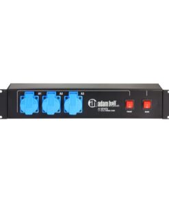 Adam Hall 19" Parts 87472 - Ciabatta da 19” a 9 prese, 2 U