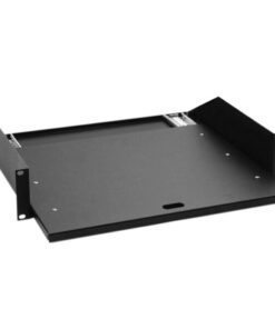 Adam Hall 19" Parts 87555 - Telaio Rack da 19" 2 U con Guide Scorrevoli a Estrazione