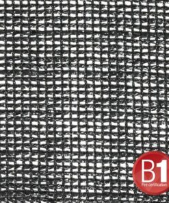 Adam Hall Accessories 0158 X 35 B - Garza tipo 203 3 x 5 m con occhielli nera