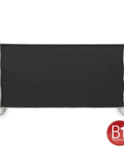 Adam Hall Accessories 0159 X BAU 1 - Garza per telone di recinzione tipo 800 1,76 x 3,41 m con occhielli, colore nero