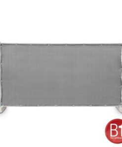 Adam Hall Accessories 0159 X BAU 2 - Garza per telone di recinzione tipo 800 1,76 x 3,41 m con occhielli, colore grigio