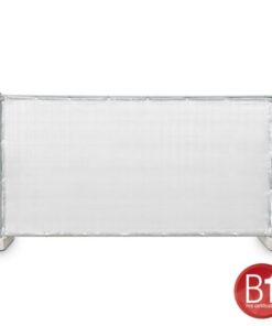 Adam Hall Accessories 0159 X BAU 3 - Garza per telone di recinzione tipo 800 1,76 x 3,41 m con occhielli, colore bianco