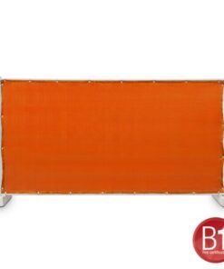 Adam Hall Accessories 0159 X BAU 8 - Garza per telone di recinzione tipo 800 1,76 x 3,41 m con occhielli, colore arancione