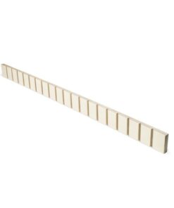 Adam Hall Accessories 02001 - Listelli per Pannelli Divisori in Compensato di betulla con Scanalature