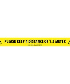 Adam Hall Accessories 58067 ENG - Social Distancing Tape English