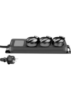 Adam Hall Accessories 8747 IP 3 - Ciabatta a 3 prese classe di protezione IP44