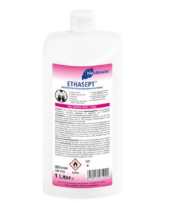 Adam Hall Accessories ETHASEPT® 1000 - Ethasept® Igienizzante mani - scorta bloccata, confezione di prodotti per l'igiene, flacone da 1 litro