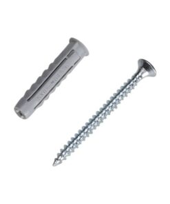 Adam Hall Accessories FISX 8 X 40 S - Tassello a espansione fischer SX 8 x 40 S con collare e vite