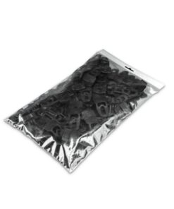 Adam Hall Accessories MIDI CLIP BLK M50 AH - Bag Article Midi Clip for Molton black ( 50 Pcs. )