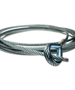 Adam Hall Accessories S 50500 - Cavo di Sicurezza da 5 mm, lunghezza 5 m per Supporto Cavo S50S