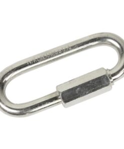 Adam Hall Accessories S 93061 - Moschettone a vite lungo, spessore 6 mm