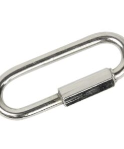 Adam Hall Accessories S 93101 - Moschettone a vite lungo, spessore 10 mm