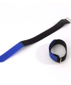 Adam Hall Accessories VR 2530 BLU - Fascette Serracavi blu in velcro 300 x 25 mm
