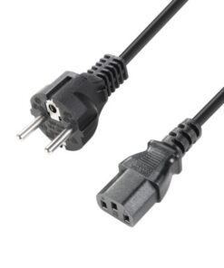 Adam Hall Cables 8101 KA 0500 - Cavo di alimentazione CEE 7/7 - C13 5 m