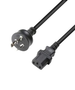 Adam Hall Cables 8101 KB 0150 AU - POWER CORD AS 3112 - C13 1,0mm² 1,5m AUS