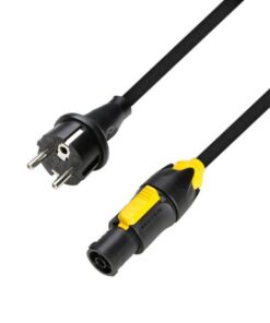 Adam Hall Cables 8101 TCON 0300 - Power Cord CEE 7/7 - Powercon True1 1,5 mm² 3 m