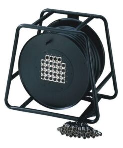 Adam Hall Cables K 28 C 50 D - Cavo multipolare su bobina con stage box 24/4 50 m