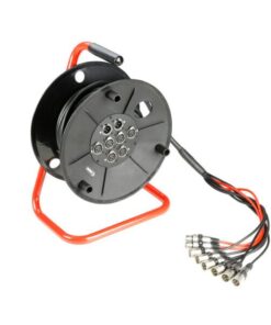 Adam Hall Cables K 3 CDMC 6215 - Bobina per cavi multipolari con stage box integrato 6/2 15 m