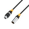 Adam Hall Cables K 4 DGH 0300 IP 65 - Cavo DMX AES/EBU da XLR maschio a 5 pin a XLR femmina IP65 3 m