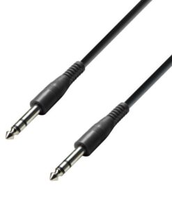 Adam Hall Cables K3 BVV 0090 ECO - Cavo patch jack Stereo da 6,3 mm a jack Stereo da 6,3 mm 0,9 m