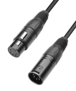 Adam Hall Cables K3 DGH 3000 - Cavo DMX XLR maschio 5 poli a XLR femmina 5 poli 30 m