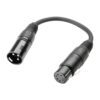 Adam Hall Cables K3 DHM 0020 - Adattatore DMX XLR femmina 5 poli a XLR maschio 3 poli 0,2 m